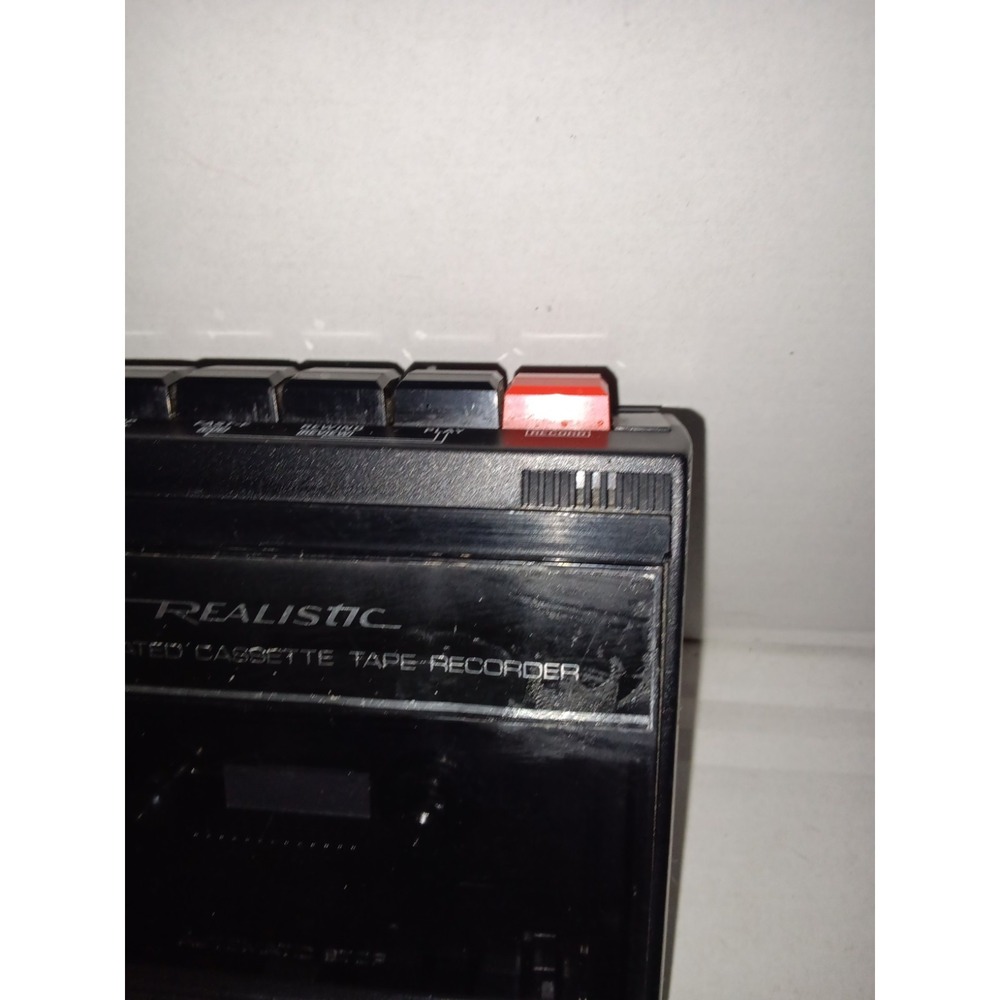 Realistic CTR-85 Voice-Actuated Cassette Recorder Vintage – Tested Works - Picture 3 of 11